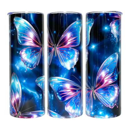 20 OZ Butterflies Stainless Steel Tumblers