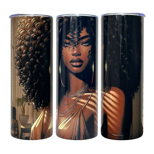 20 OZ Animated Women Stainless Steel Tumblers