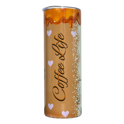 20 OZ Coffee Design Stainless Steel Tumblers