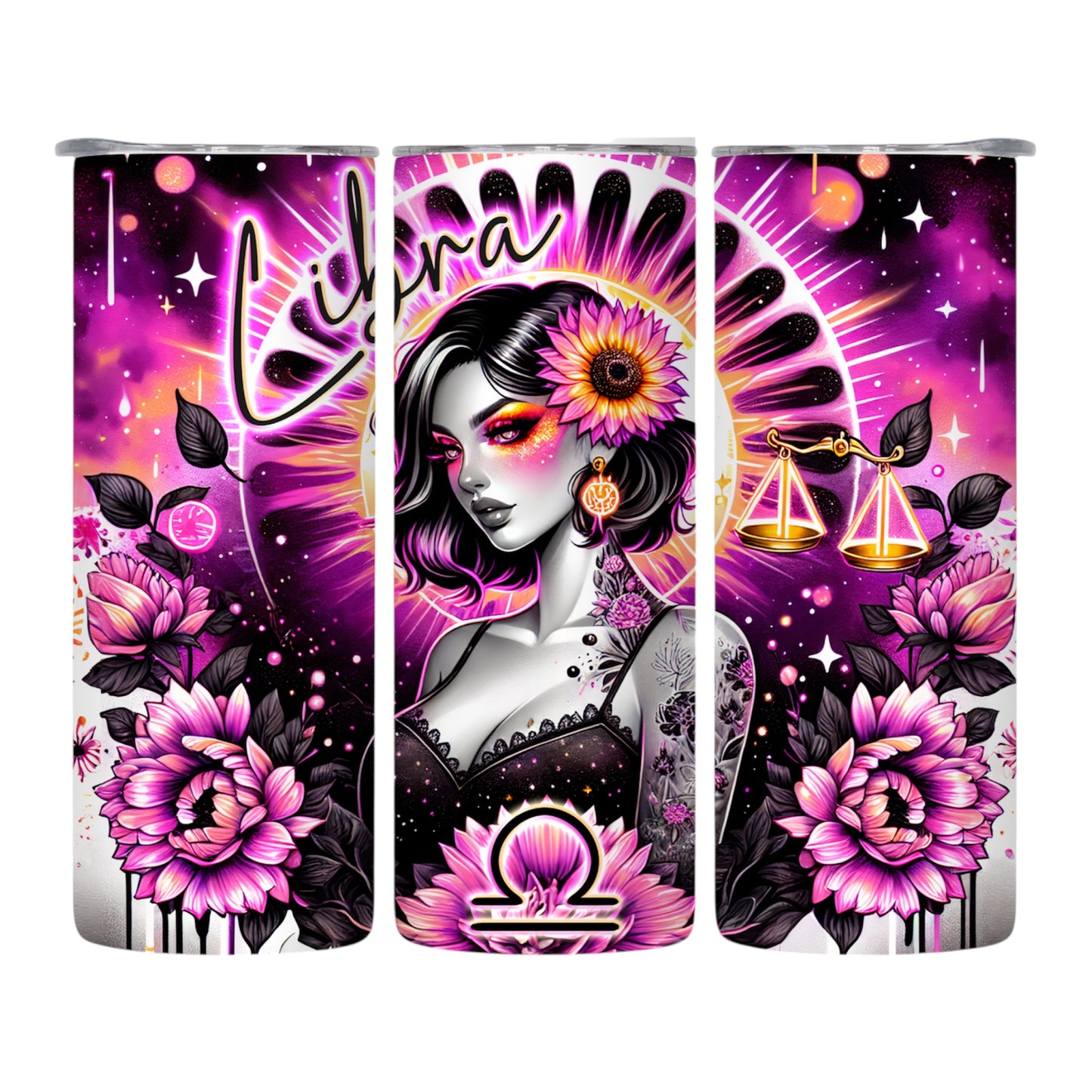 20 OZ Women Zodiac Stainless Steel Tumblers