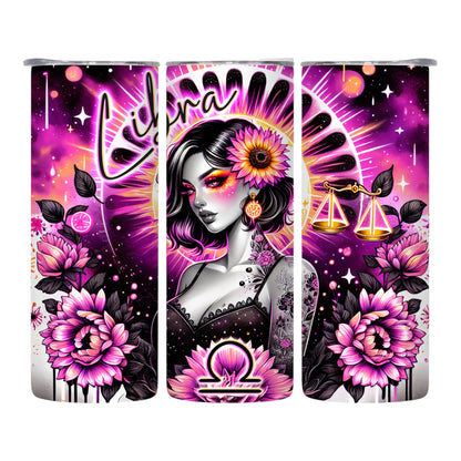 20 OZ Women Zodiac Stainless Steel Tumblers