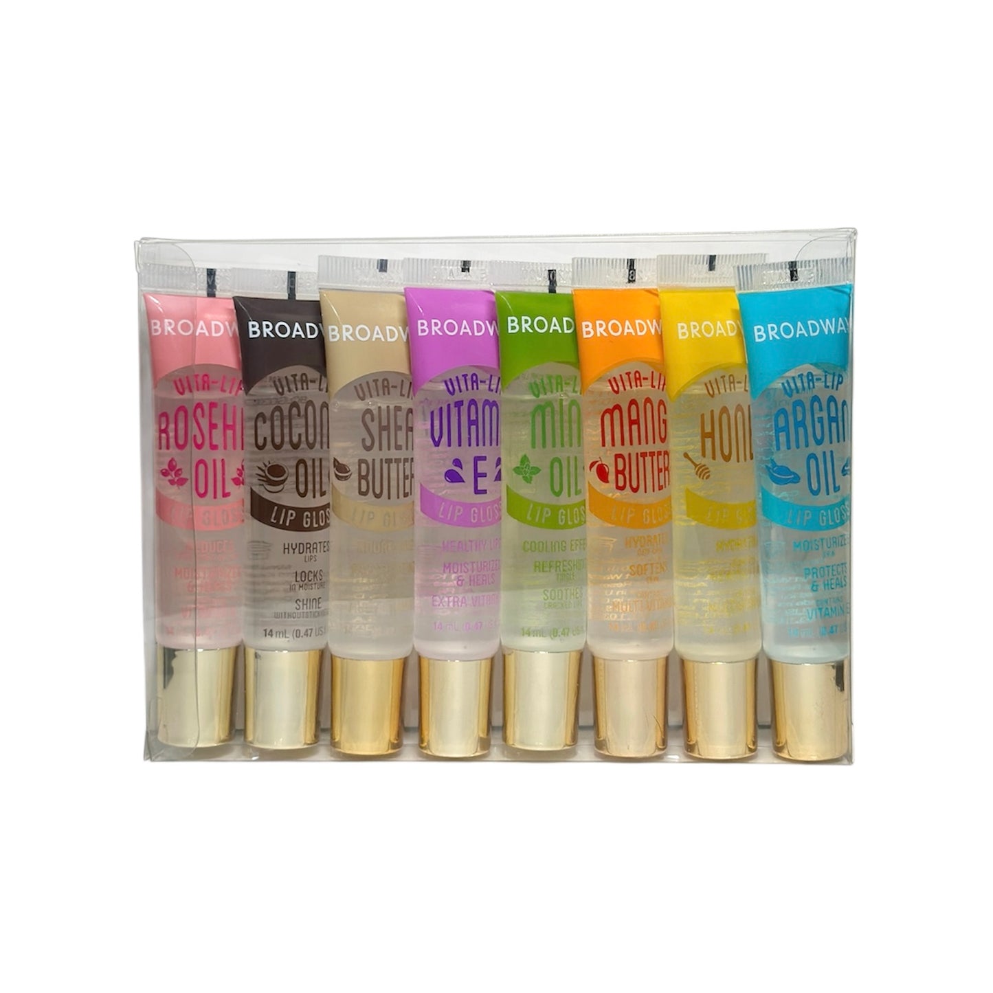 Broadway Lip Gloss 8 Piece Set