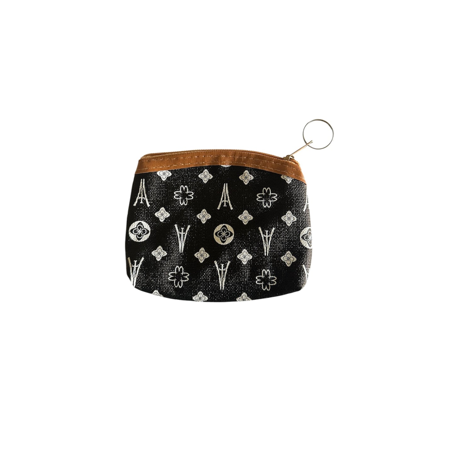 Keyring Tower Patterns Coin Pouch