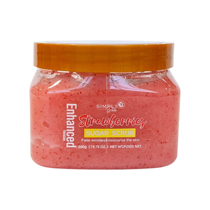 Simply Bella Strawberry Sugar Face & Body Scrub