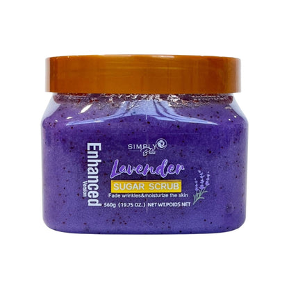Simply Bella Lavender Sugar Face & Body Scrub