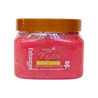 Simply Bella Rose Sugar Face & Body Scrub