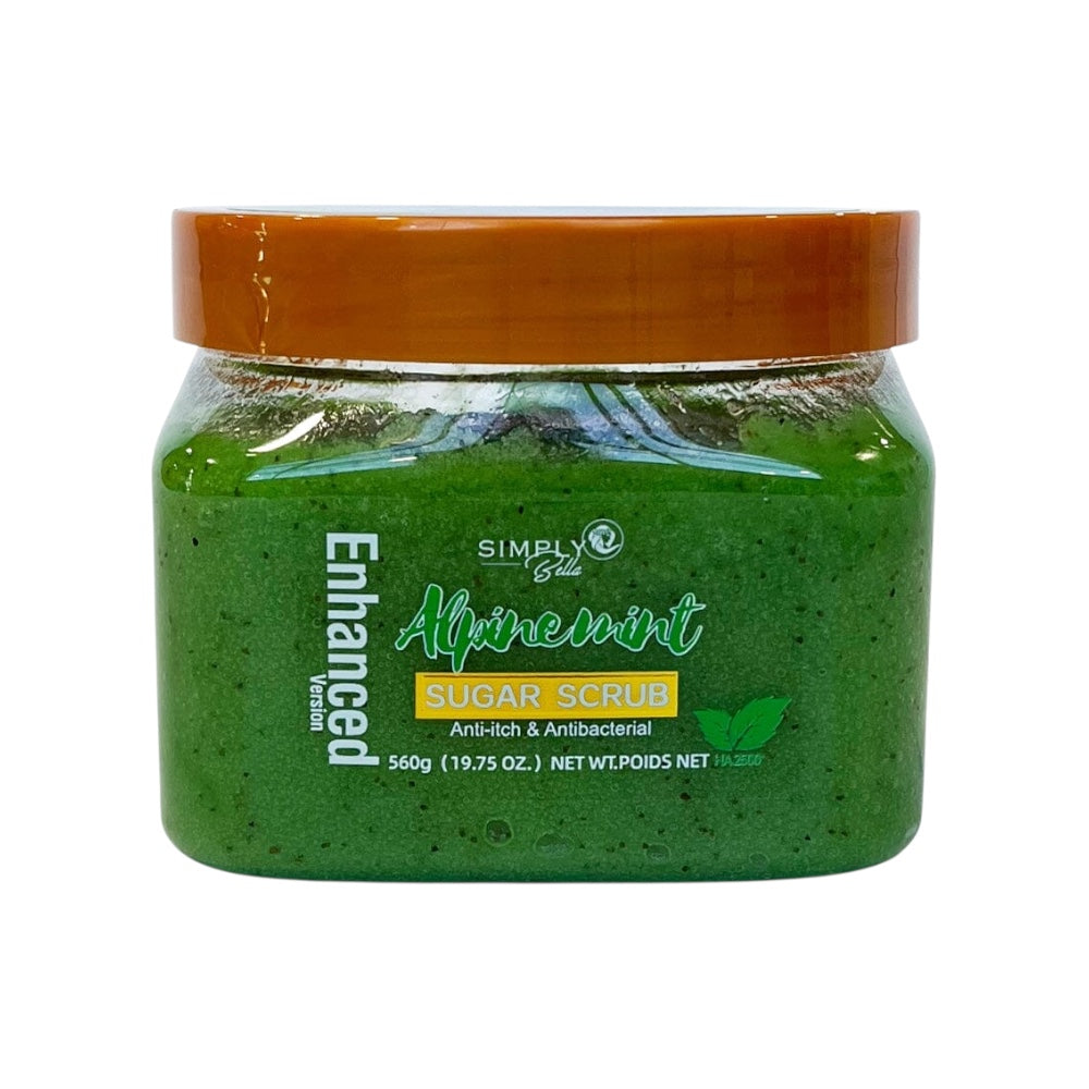 Simply Bella Alpine Mint Sugar Face & Body Scrub