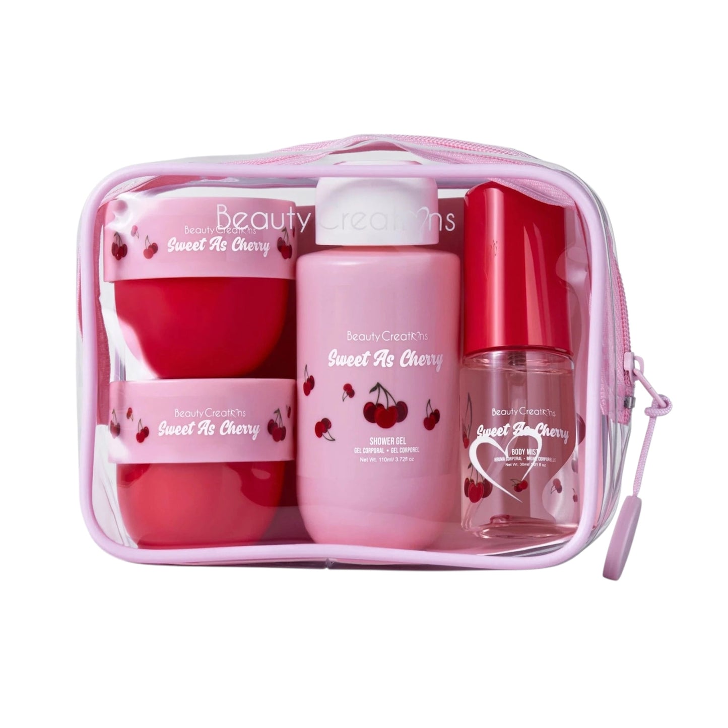 Beauty Creations Sweet Dose Mini Body Care Kit - Sweet As Cherry