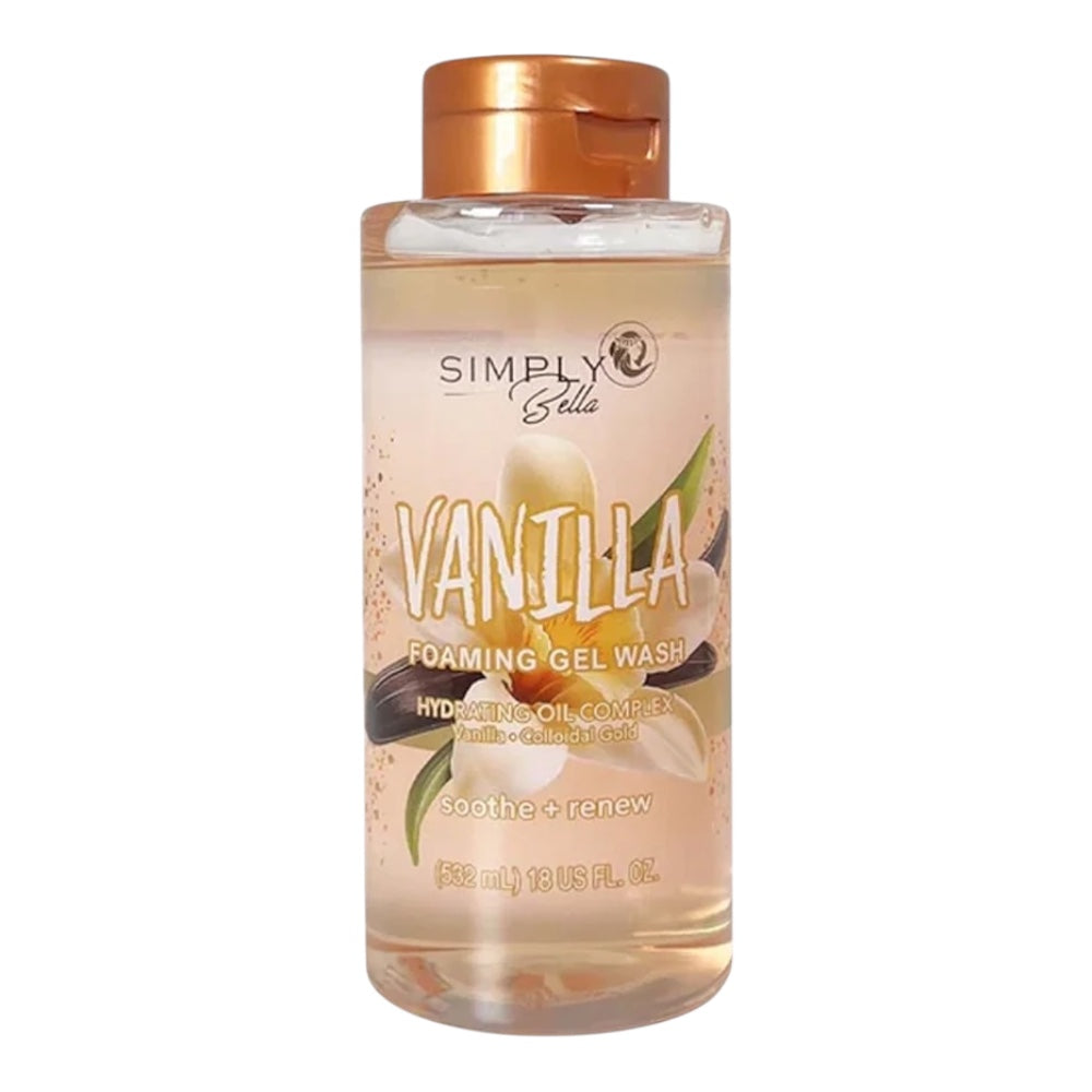 Simply Bella Vanilla Foaming Gel Body Wash