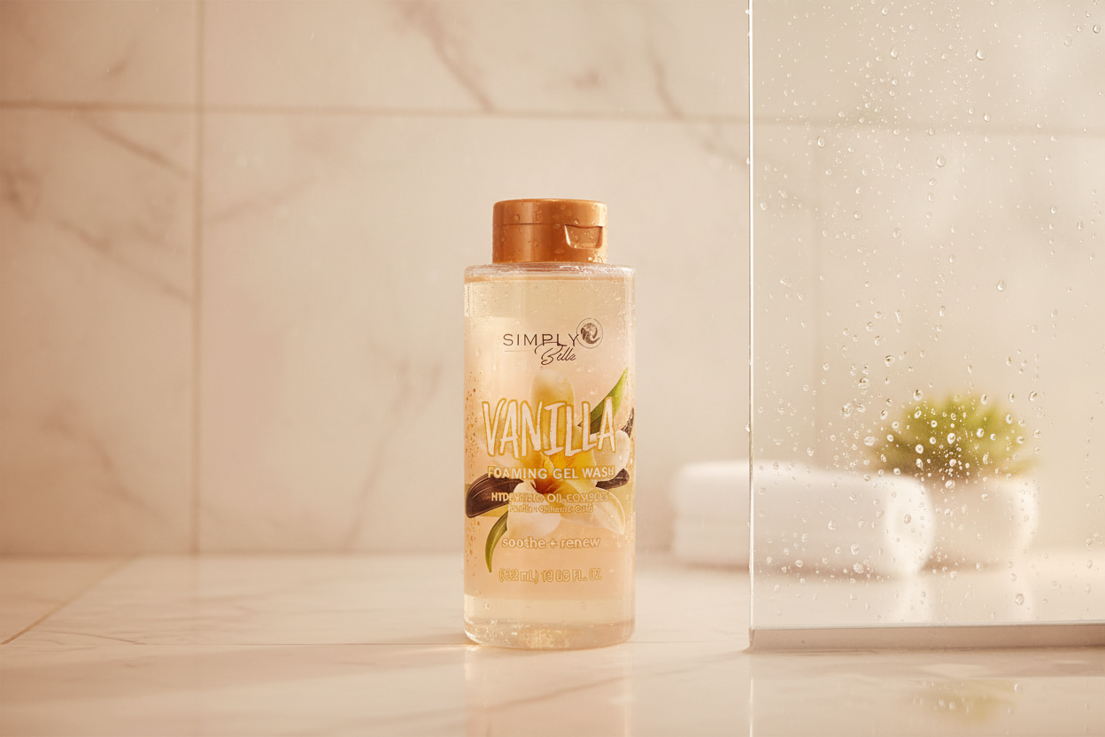 Simply Bella Vanilla Foaming Gel Body Wash
