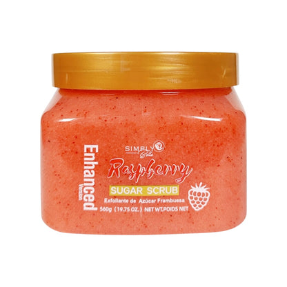 Simply Bella Raspberry Sugar Face & Body Scrub