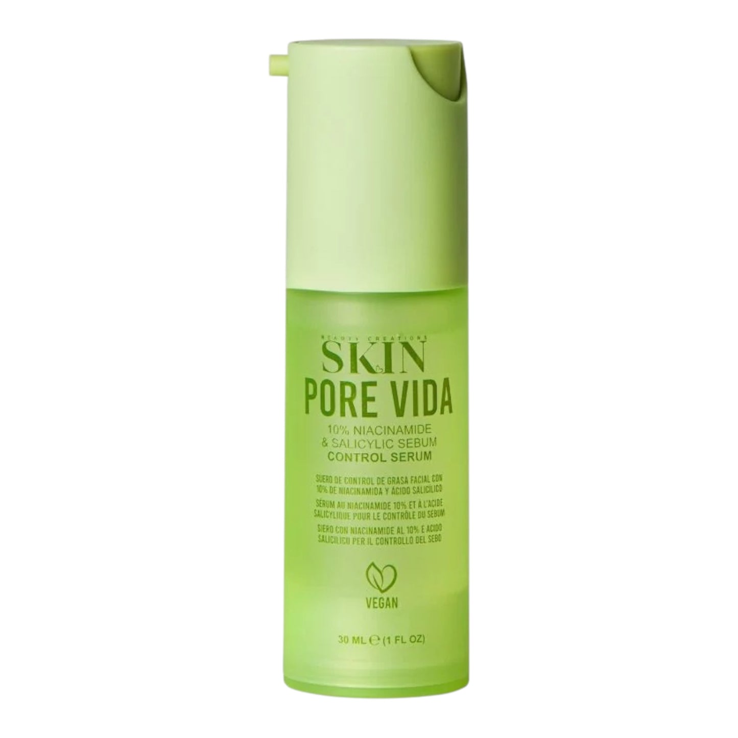 Beauty Creations Skin Pore Vida 10% Niacinamide & Salicylic Acid Sebum Control Serum