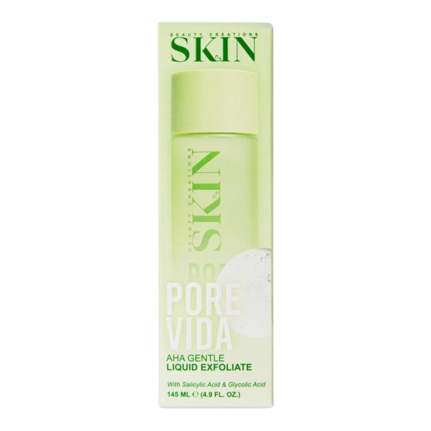 Beauty Creations Skin Pore Vida AHA Gentle Liquid Exfoliate