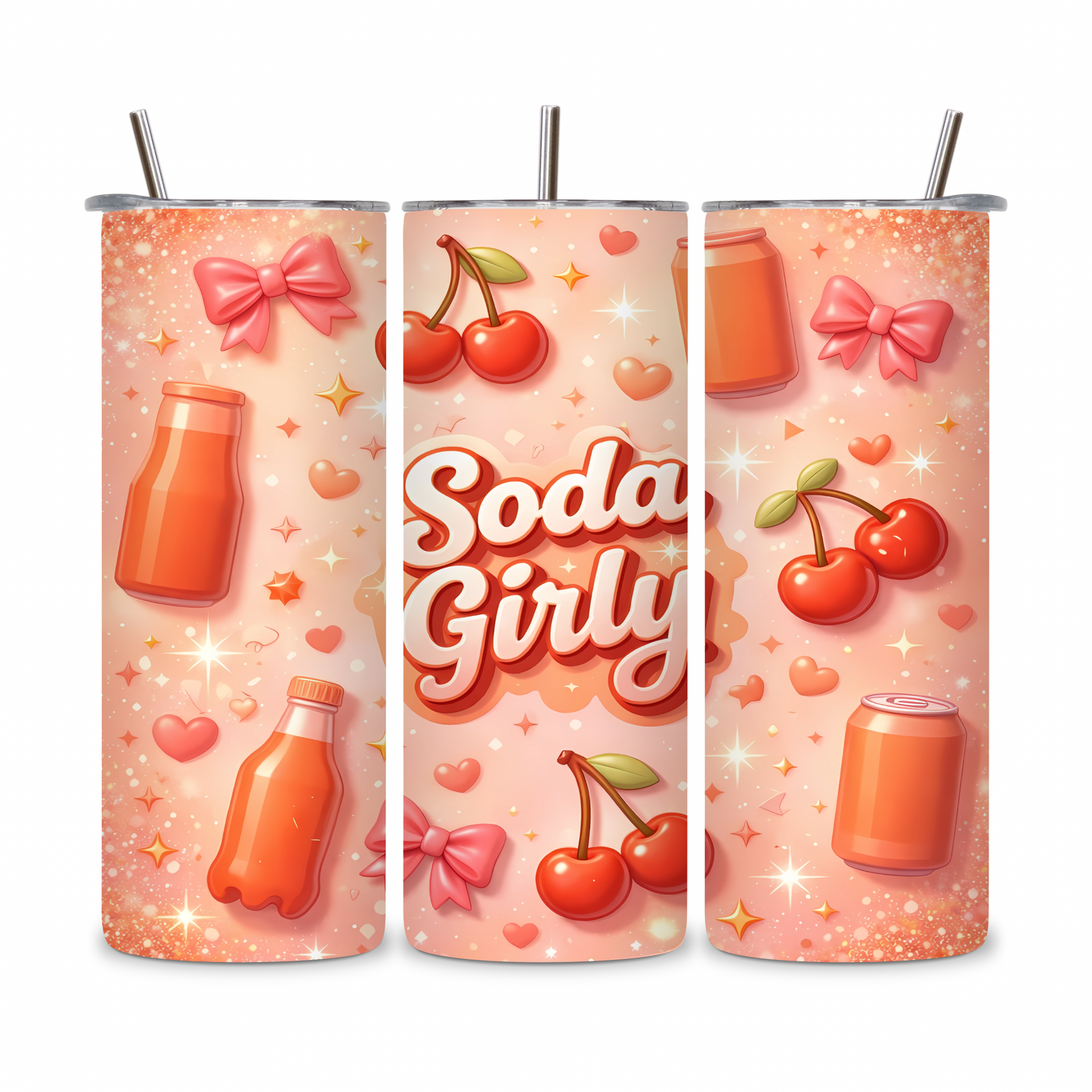 20 OZ Pop Stainless Steel Tumblers
