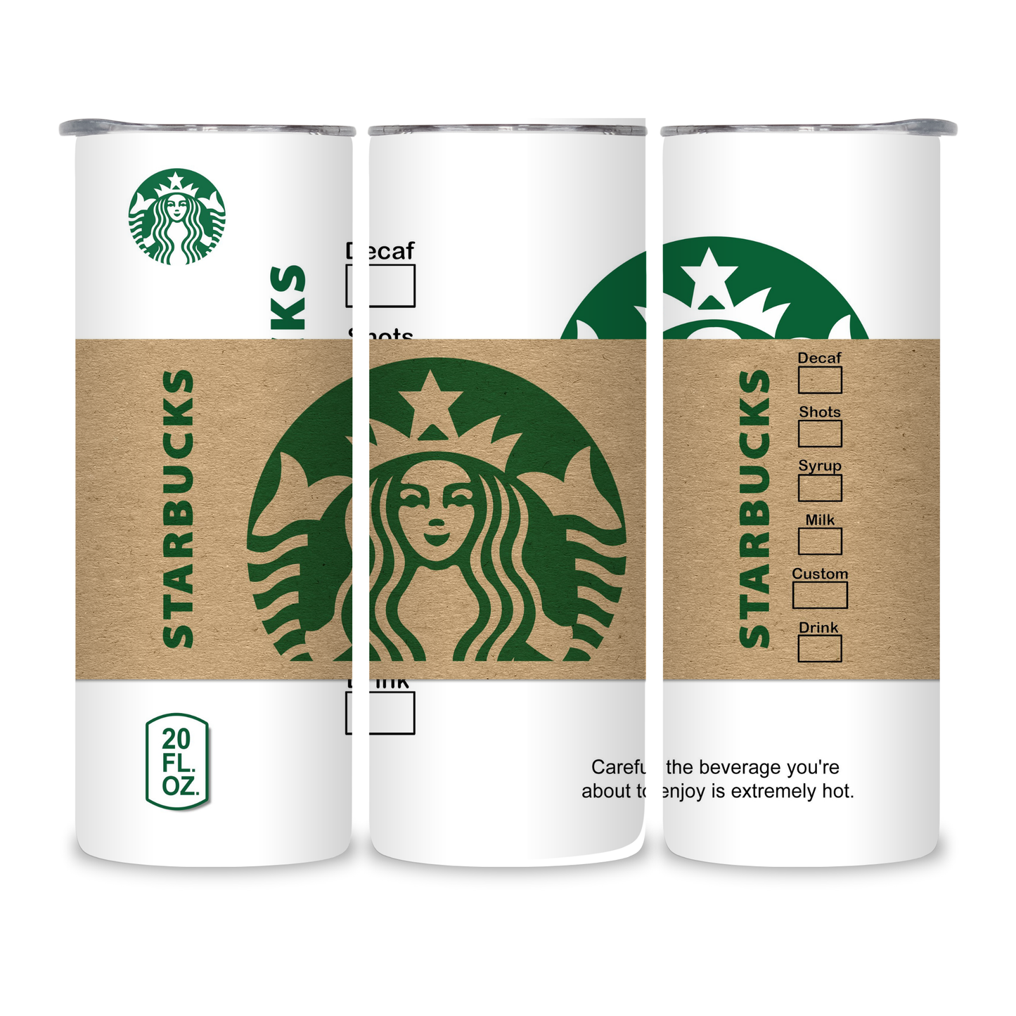 20 OZ Popular Coffee Shop Stainless Steel Tumblers
