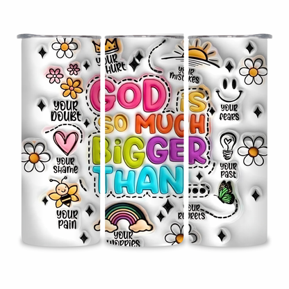 20 OZ Positive Affirmations Stainless Steel Tumblers