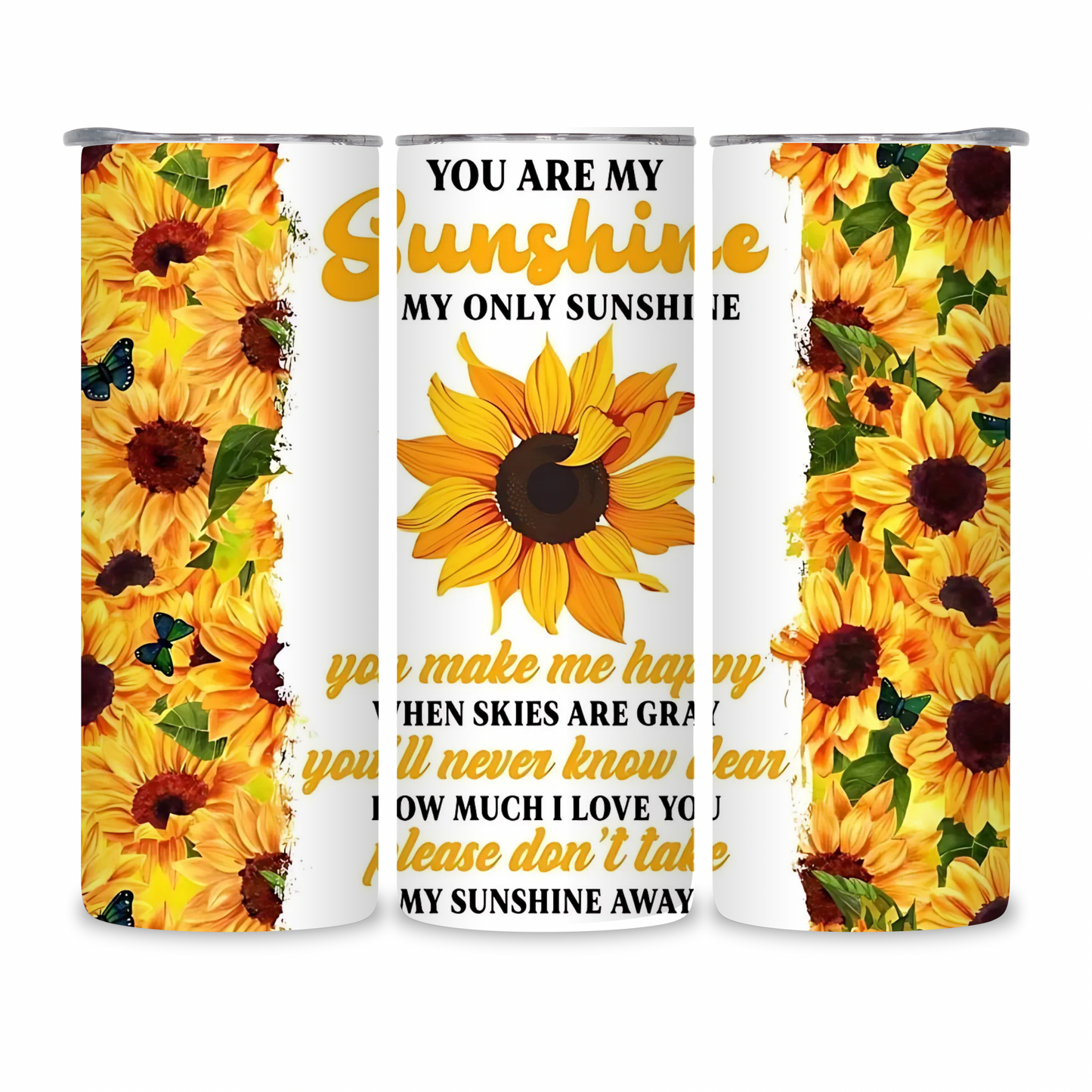 20 OZ Positive Affirmations Stainless Steel Tumblers
