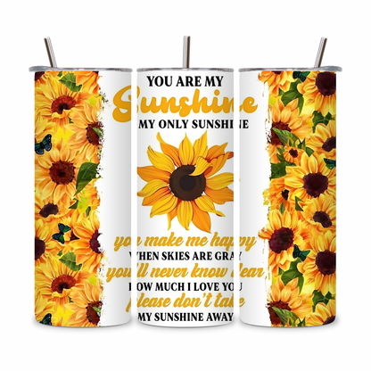 20 OZ Positive Affirmations Stainless Steel Tumblers