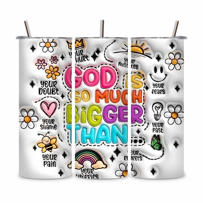 20 OZ Positive Affirmations Stainless Steel Tumblers