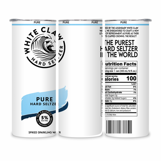 20 OZ Hard Seltzer Stainless Steel Tumblers