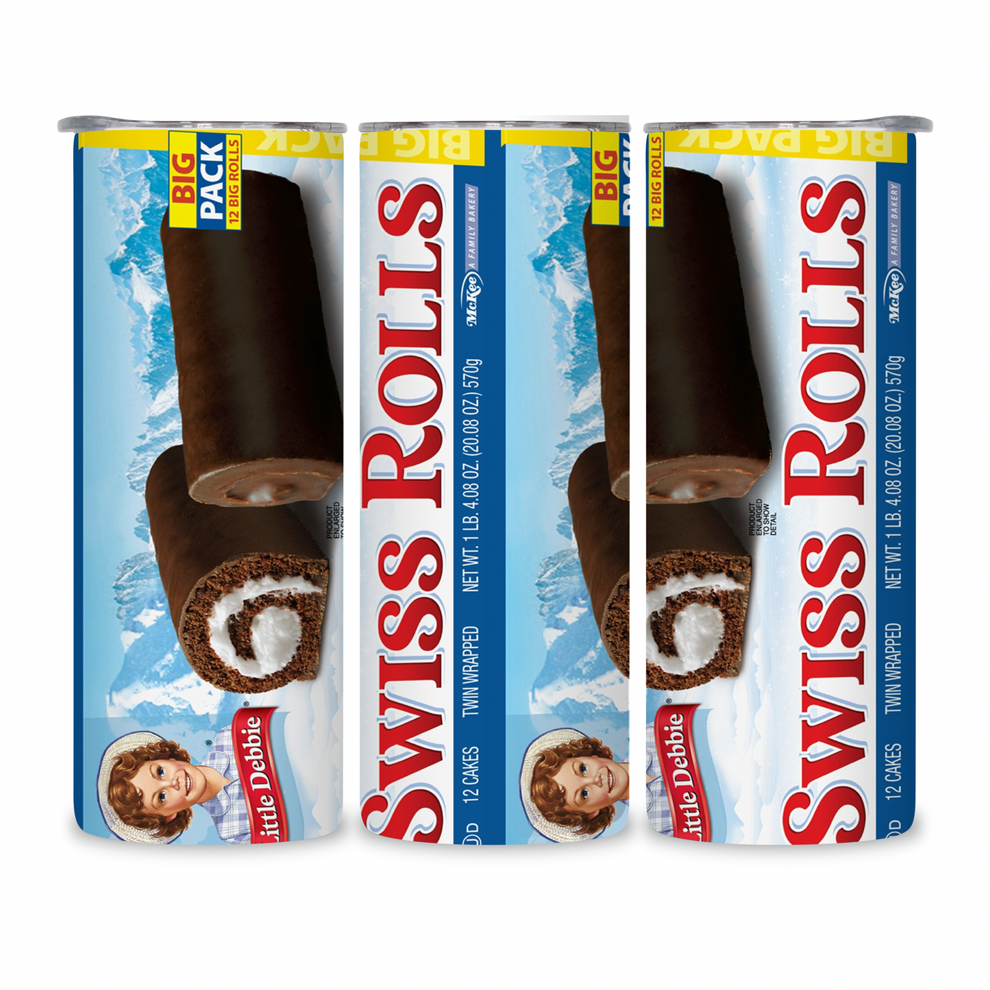 20 OZ Sweet Snacks Stainless Steel Tumblers