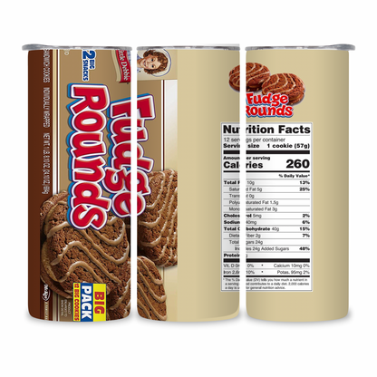 20 OZ Sweet Snacks Stainless Steel Tumblers