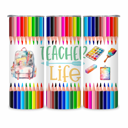 20 OZ Teacher Stainless Steel Tumblers