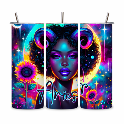 20 OZ Women Zodiac Stainless Steel Tumblers