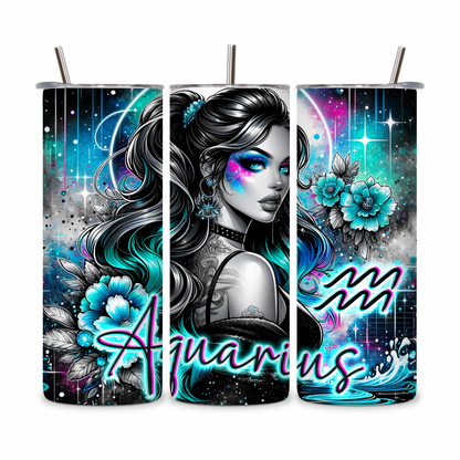 20 OZ Women Zodiac Stainless Steel Tumblers