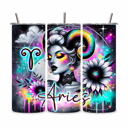 20 OZ Women Zodiac Stainless Steel Tumblers