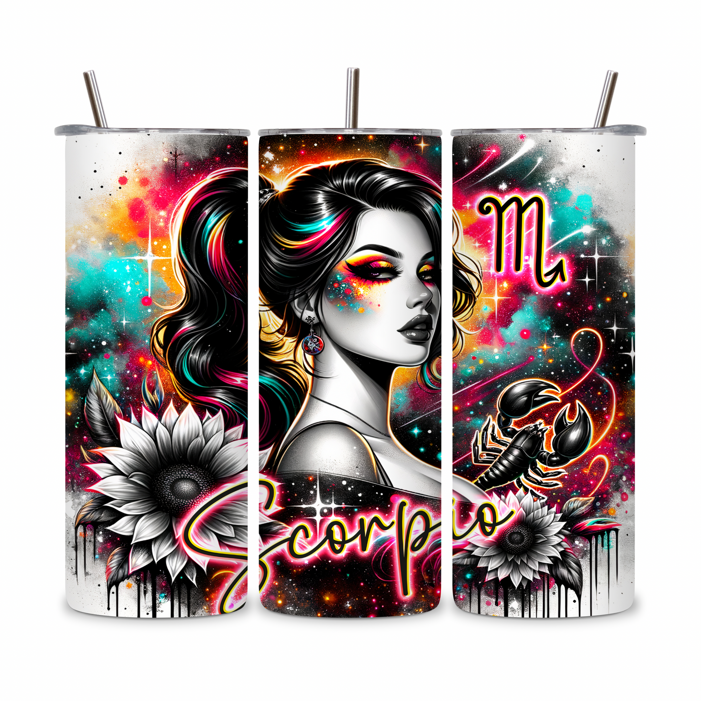 20 OZ Women Zodiac Stainless Steel Tumblers