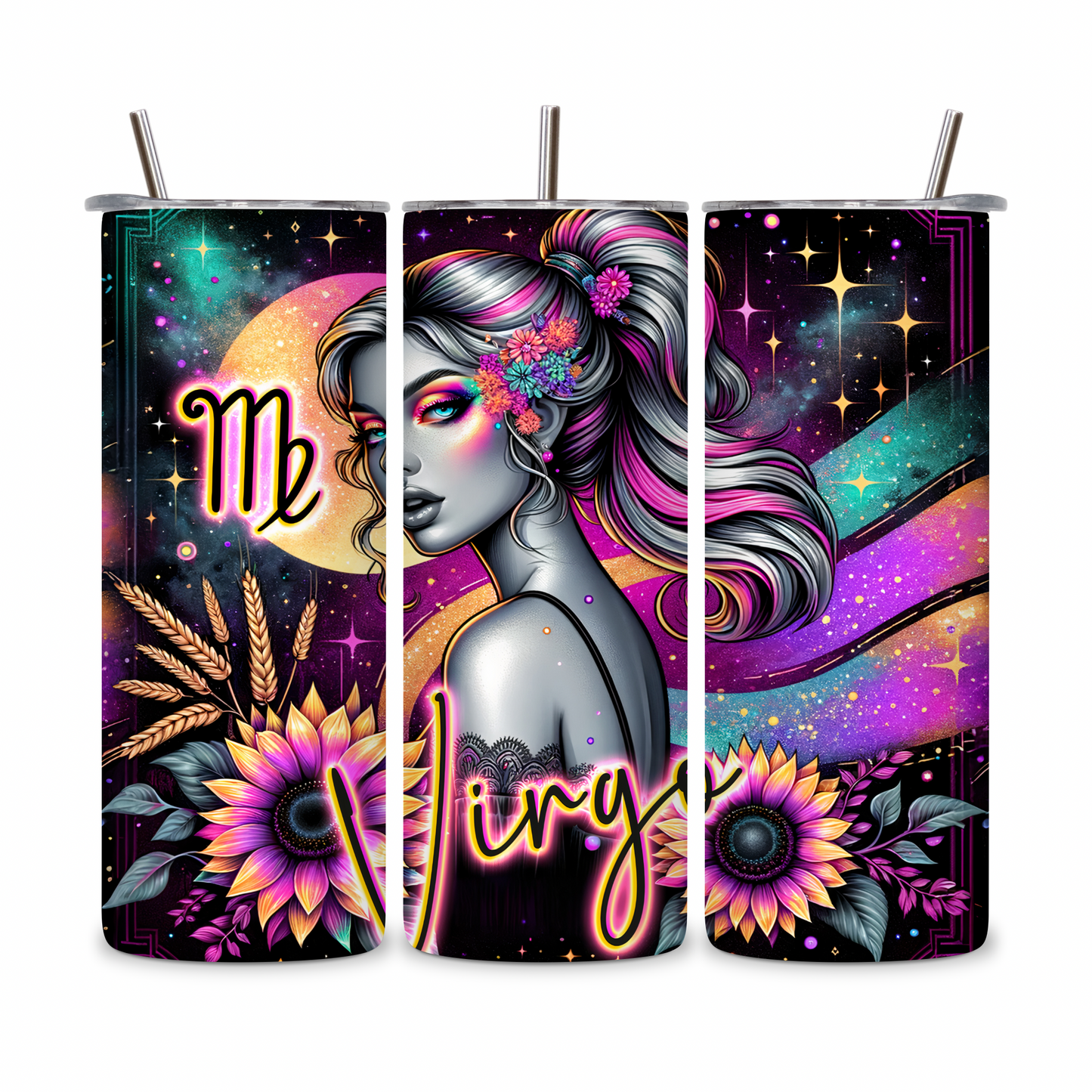 20 OZ Women Zodiac Stainless Steel Tumblers