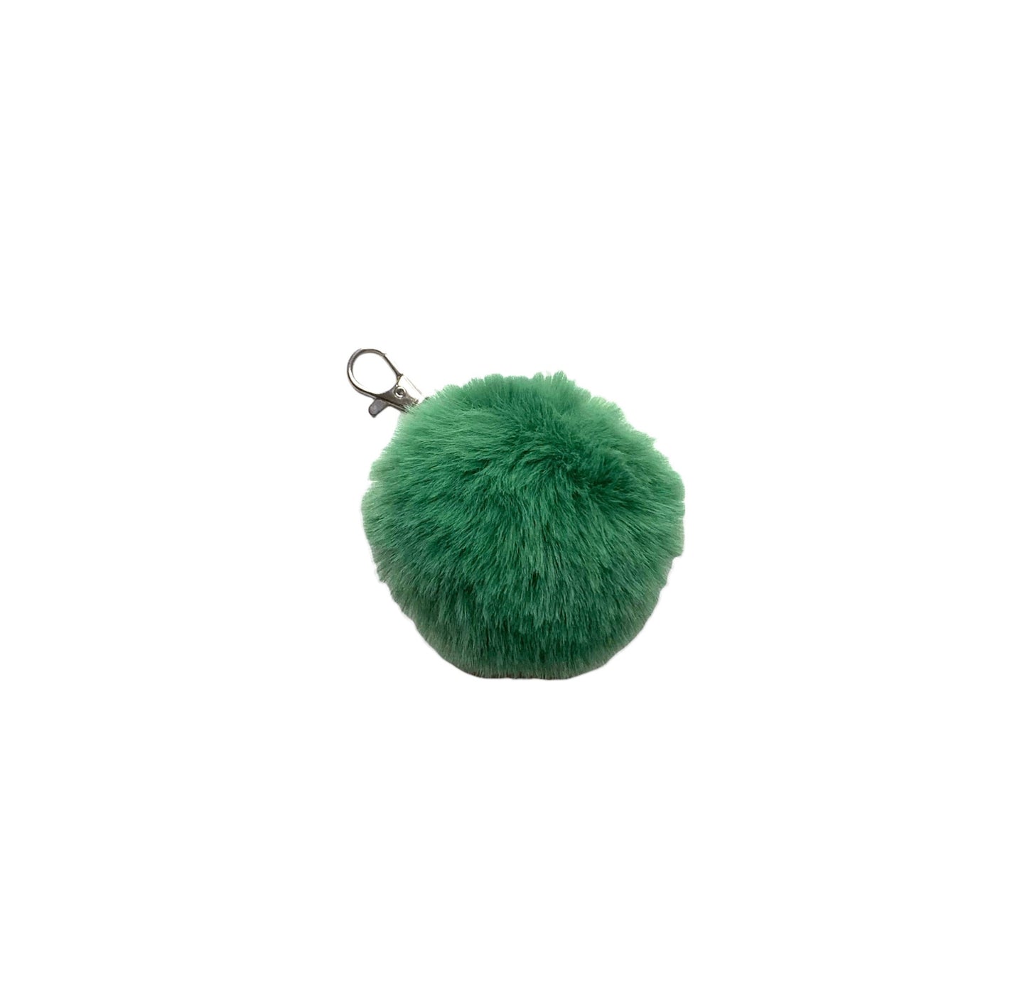 Faux Rabbit Fur PomPom Keychain