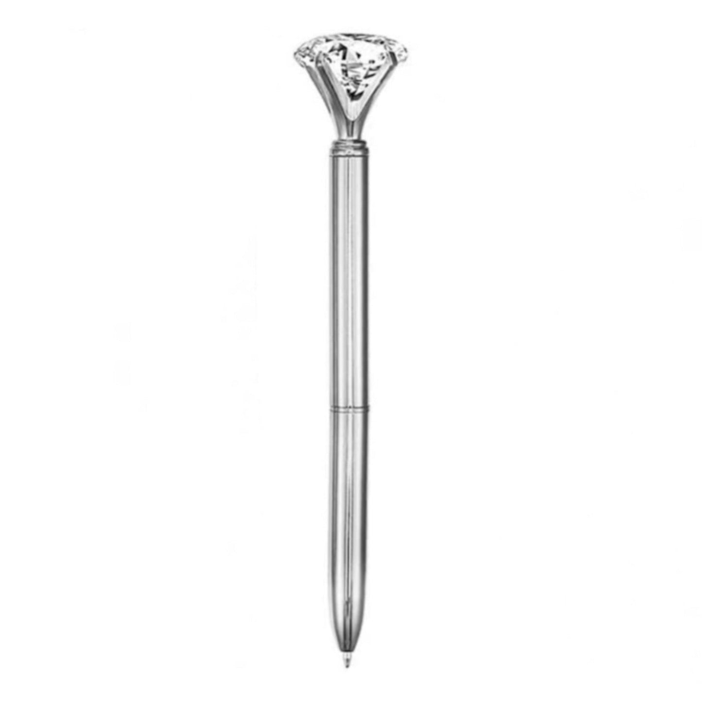 Crystal Diamond Top Ballpoint Pen