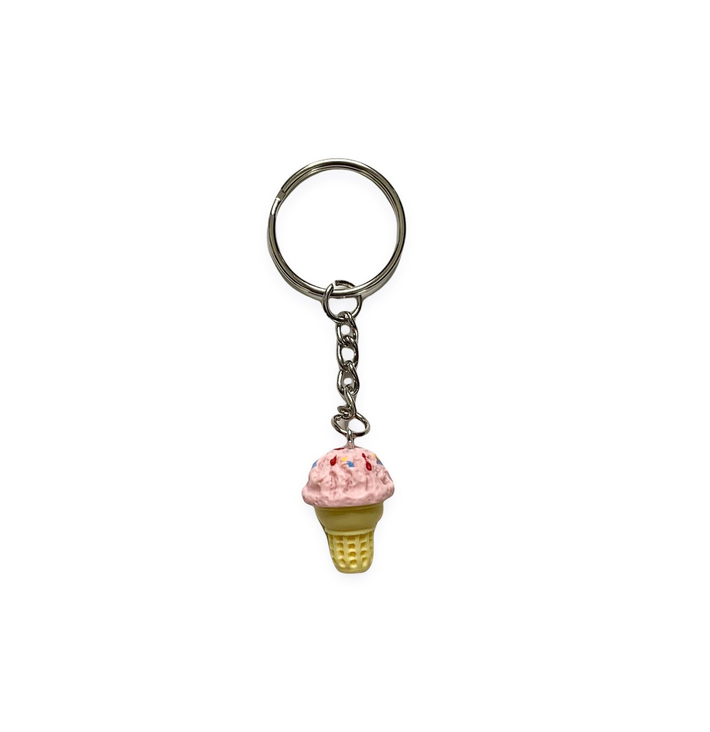 Ice Cream Cone Keychains