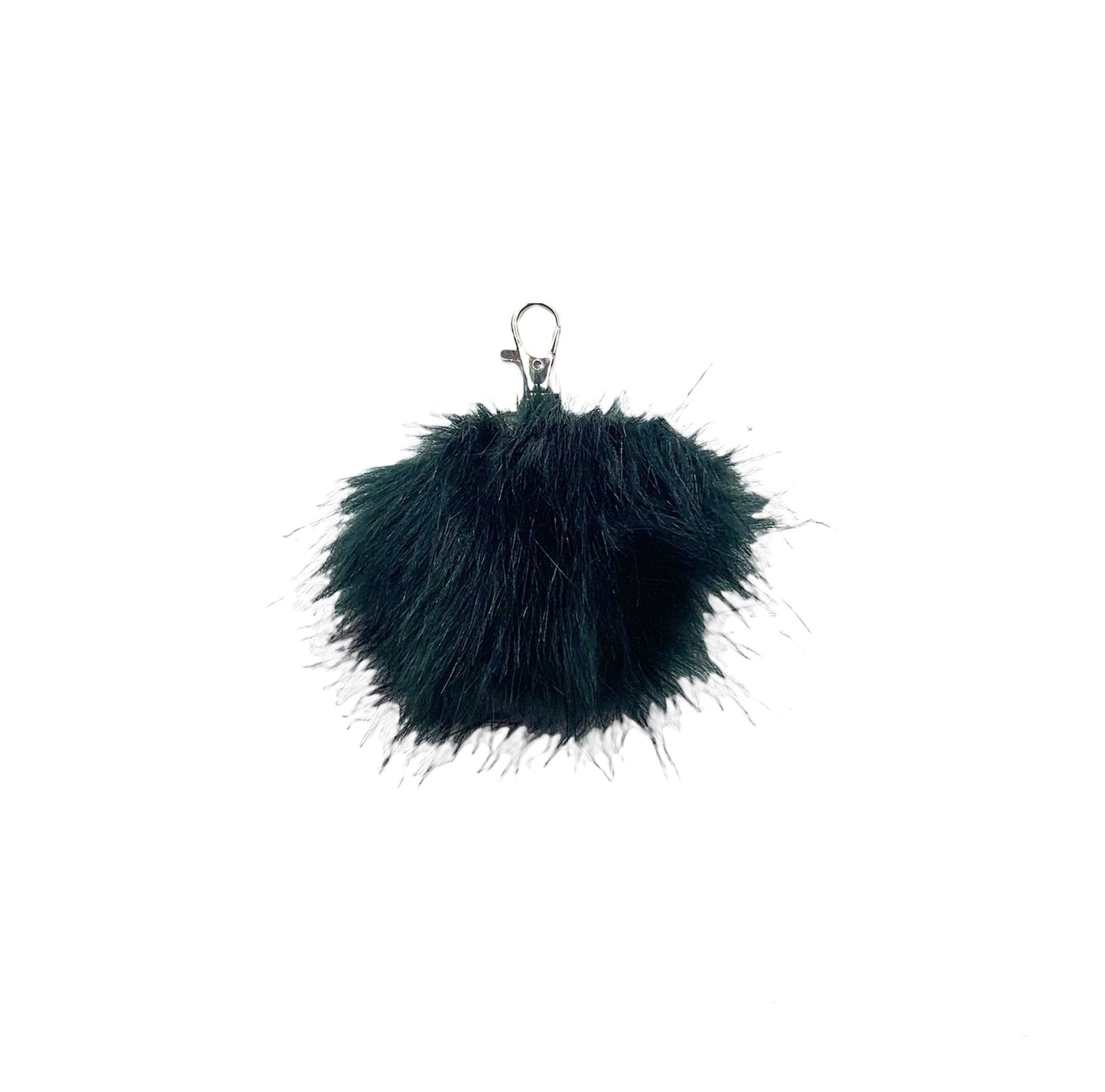 Faux Fox Fur PomPom Keychains