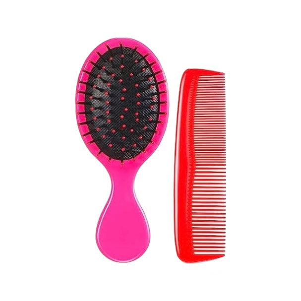 Mini Detangling Brush and Comb Set