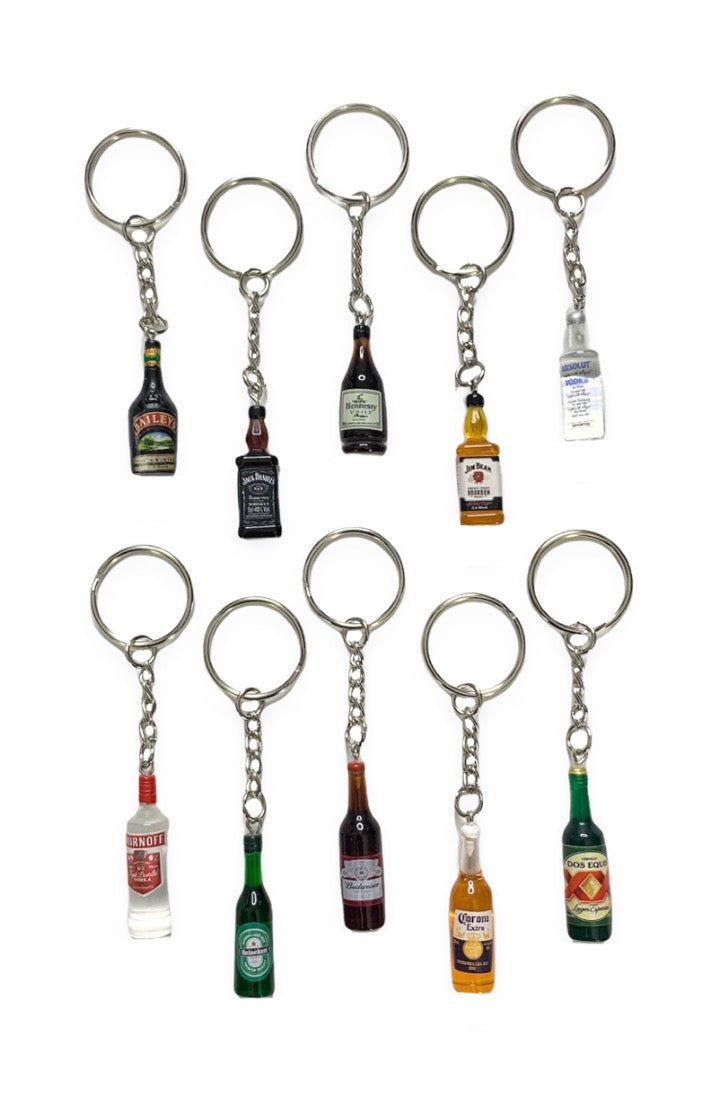 Alcohol Keychains