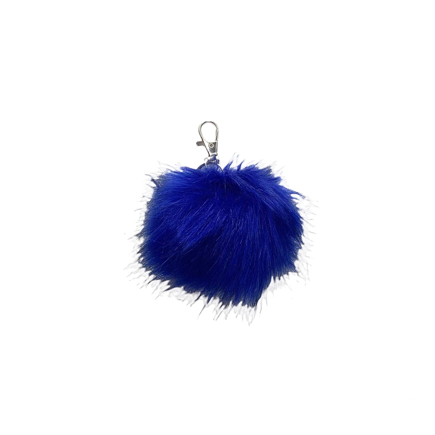 Faux Fox Fur PomPom Keychains