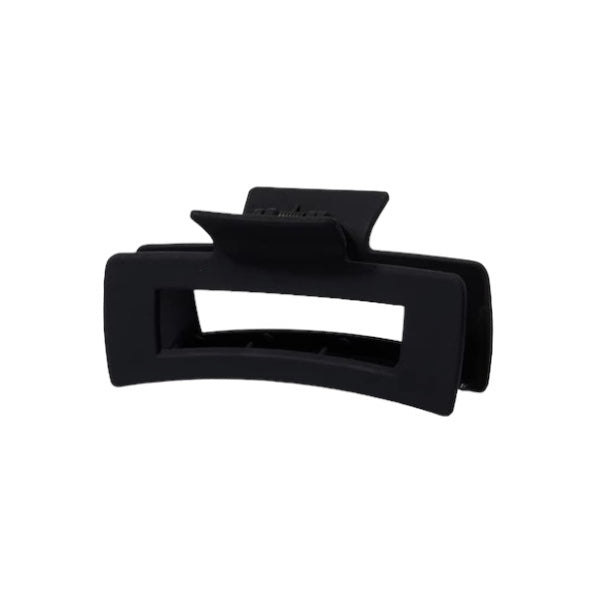 Large 4 Inch Rectangle Matte Claw Clip