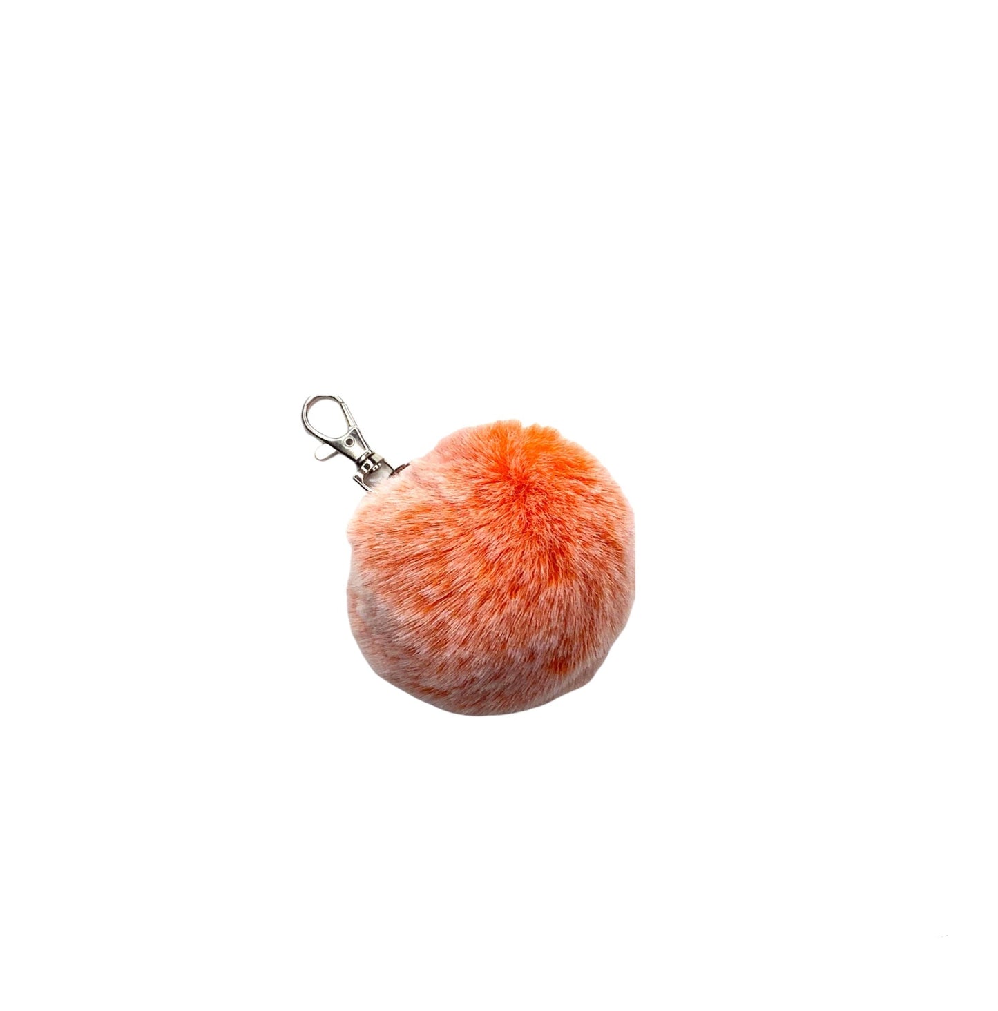 Faux Rabbit Fur PomPom Keychain