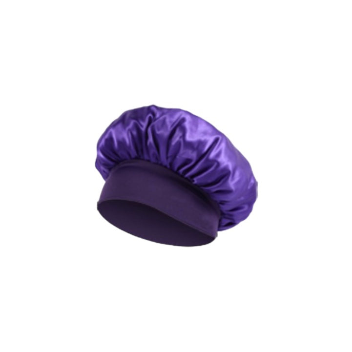 Satin Elastic Band Bonnet