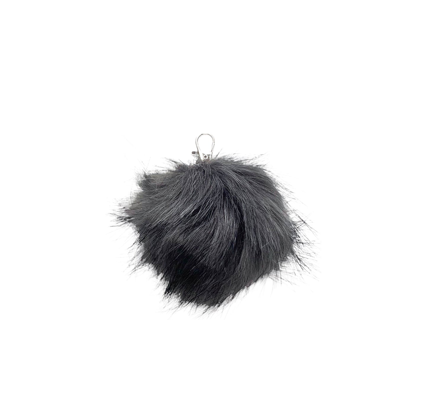 Faux Fox Fur PomPom Keychains