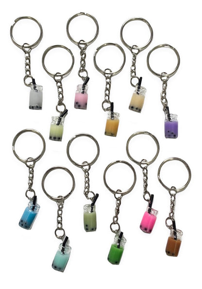 Boba Tea Keychains