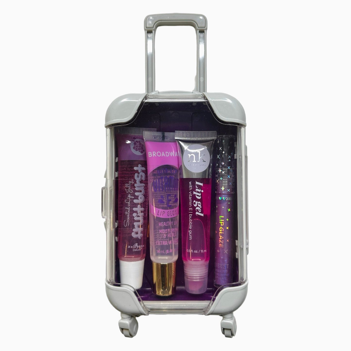 Lip Gloss Mini Suitcase Bundle