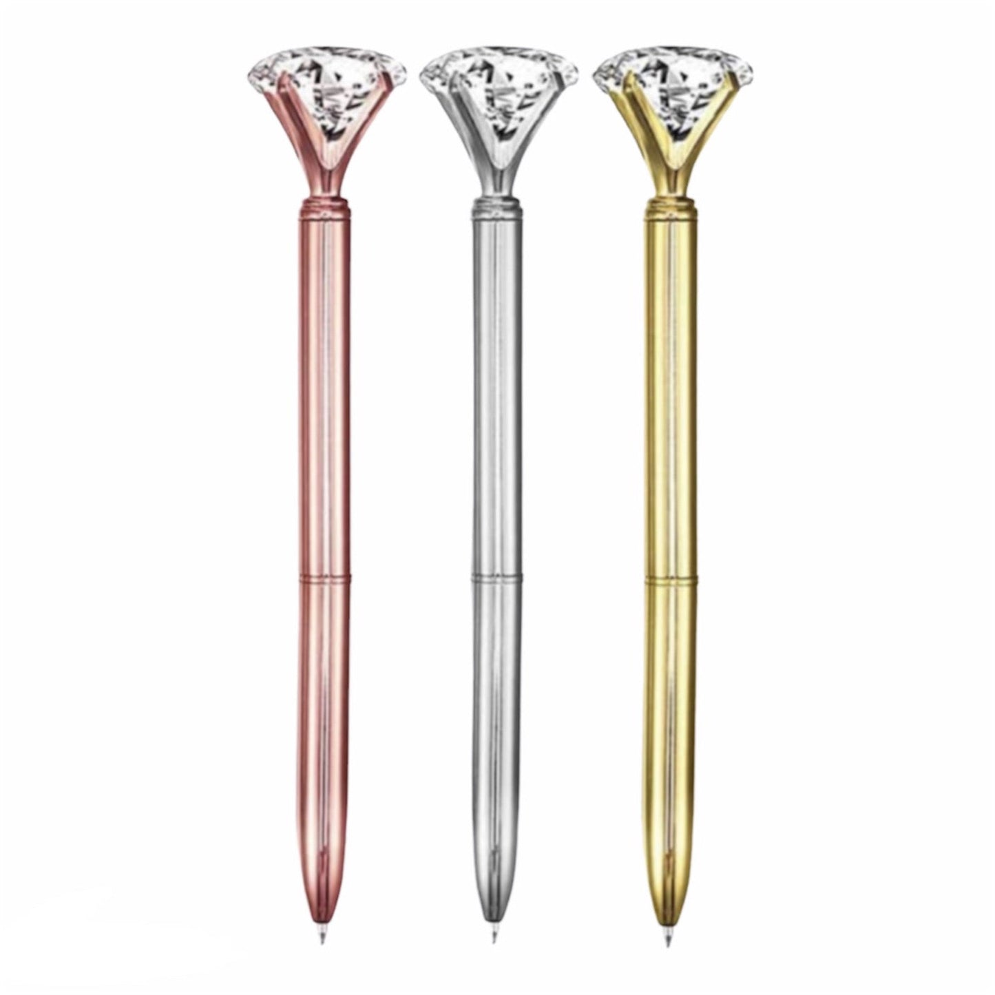 Crystal Diamond Top Ballpoint Pen