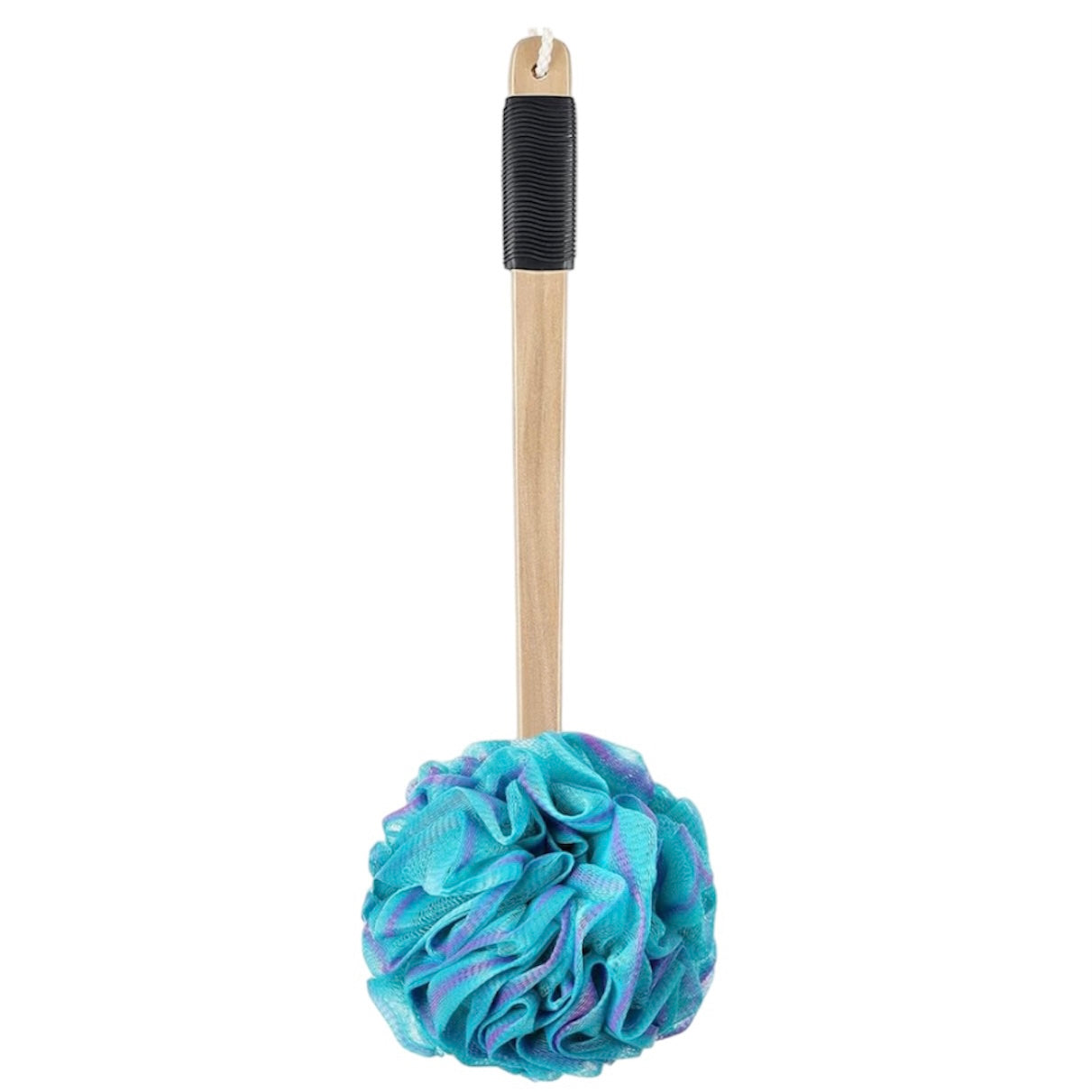 Long Wooden Handled Shower Loofah